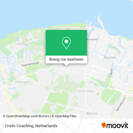 Crailo Coaching kaart