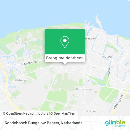 Rondebosch Bungalow Beheer kaart