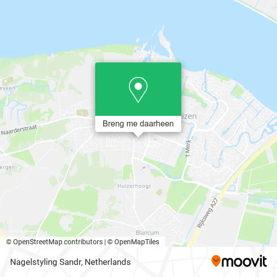 Nagelstyling Sandr kaart