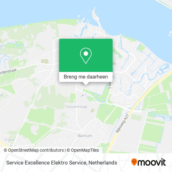 Service Excellence Elektro Service kaart