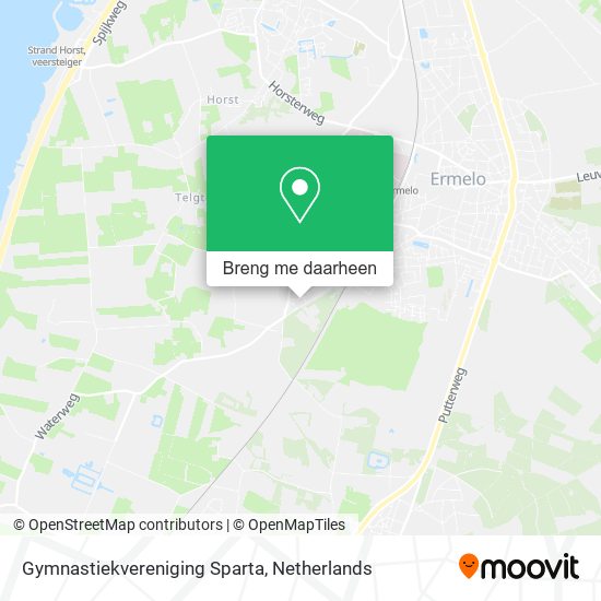 Gymnastiekvereniging Sparta kaart