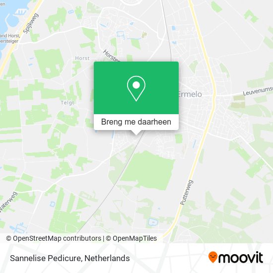 Sannelise Pedicure kaart