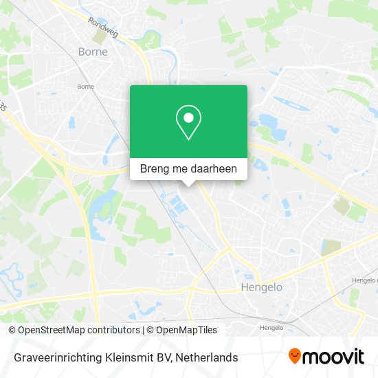 Graveerinrichting Kleinsmit BV kaart