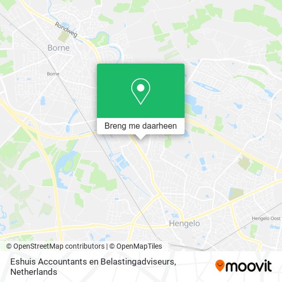 Eshuis Accountants en Belastingadviseurs kaart