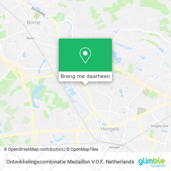 Ontwikkelingscombinatie Medaillon V.O.F. kaart