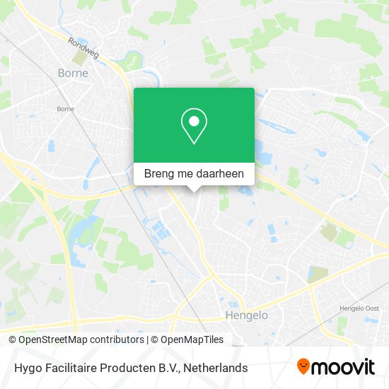 Hygo Facilitaire Producten B.V. kaart