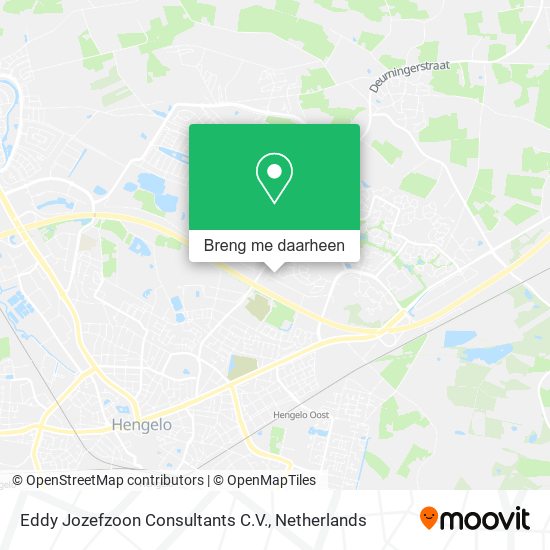 Eddy Jozefzoon Consultants C.V. kaart