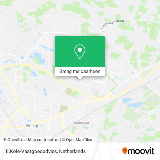 E.Kole-Vastgoedadvies kaart