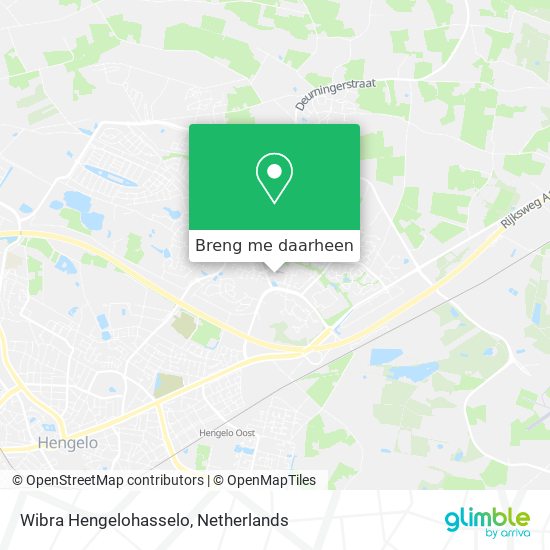 Wibra Hengelohasselo kaart