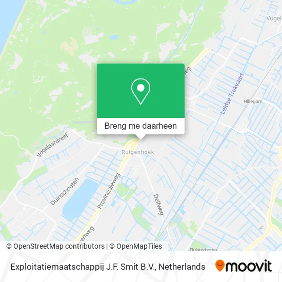 Exploitatiemaatschappij J.F. Smit B.V. kaart
