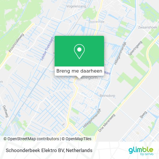 Schoonderbeek Elektro BV kaart