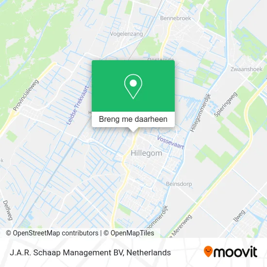 J.A.R. Schaap Management BV kaart