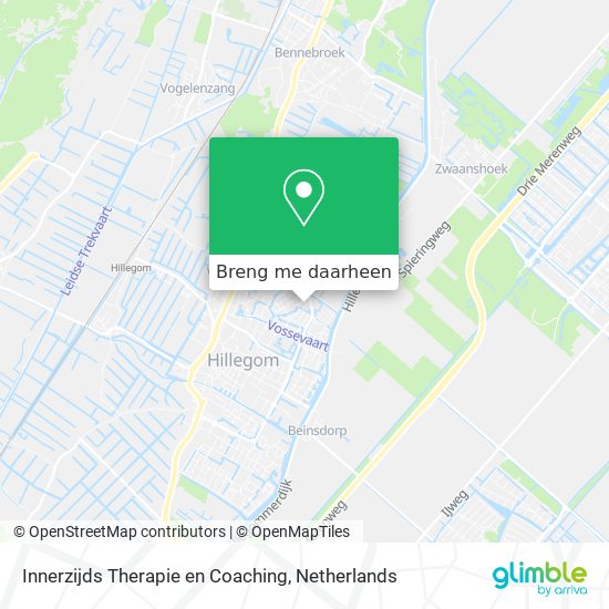 Innerzijds Therapie en Coaching kaart