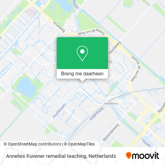 Annelies Kuvener remedial teaching kaart
