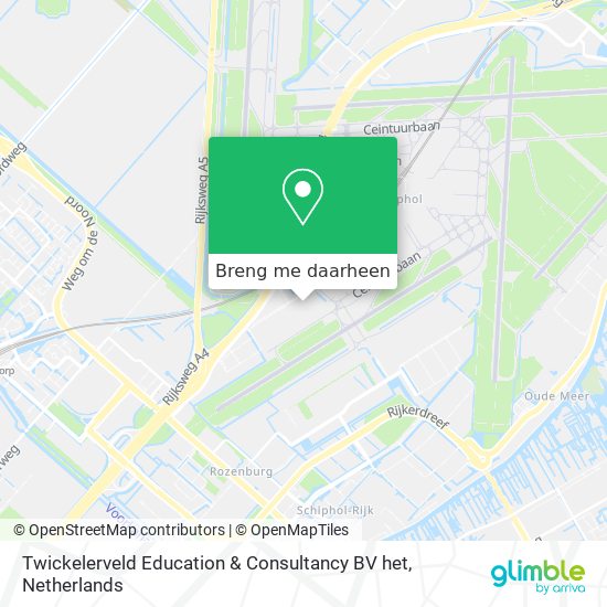 Twickelerveld Education & Consultancy BV het kaart