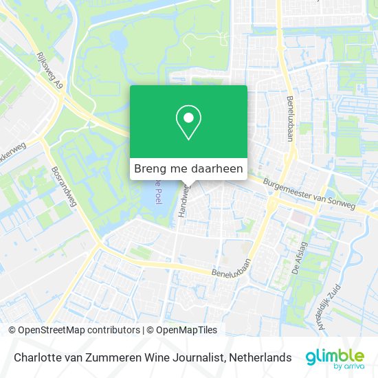 Charlotte van Zummeren Wine Journalist kaart