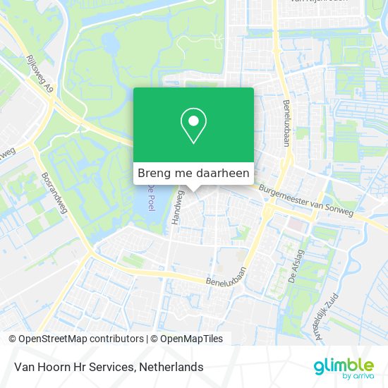 Van Hoorn Hr Services kaart