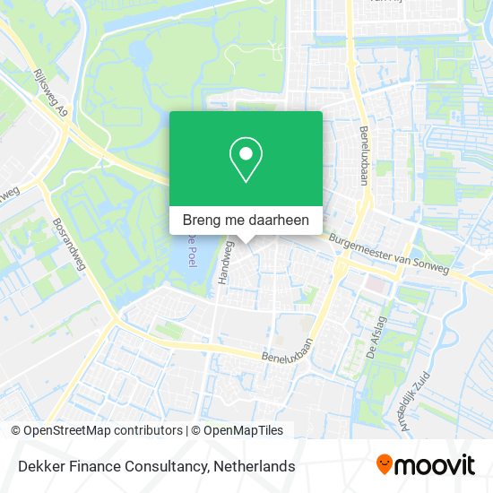 Dekker Finance Consultancy kaart