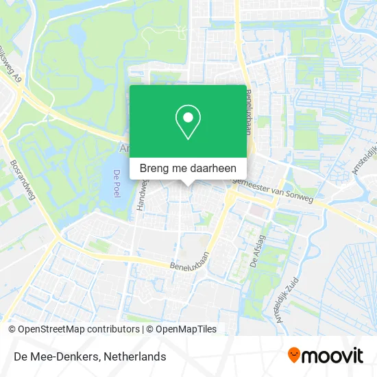 De Mee-Denkers kaart