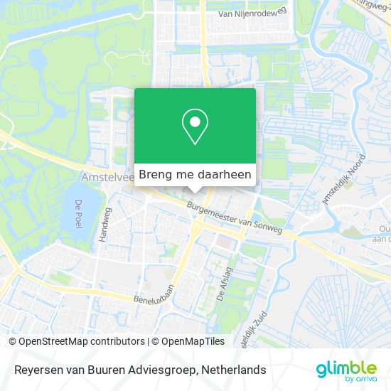 Reyersen van Buuren Adviesgroep kaart