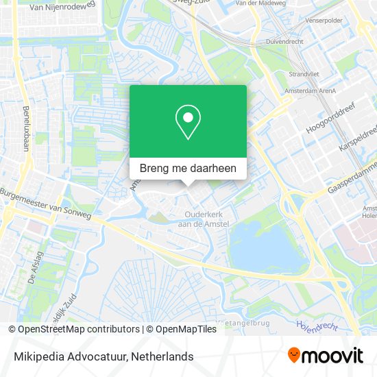 Mikipedia Advocatuur kaart