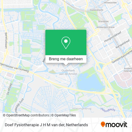 Doef Fysiotherapie J H M van der kaart