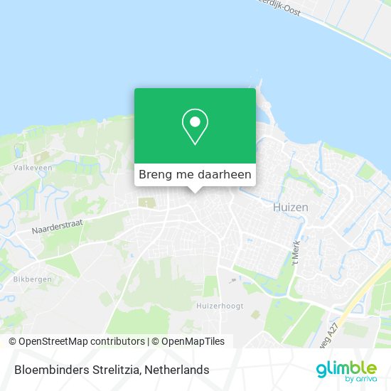 Bloembinders Strelitzia kaart