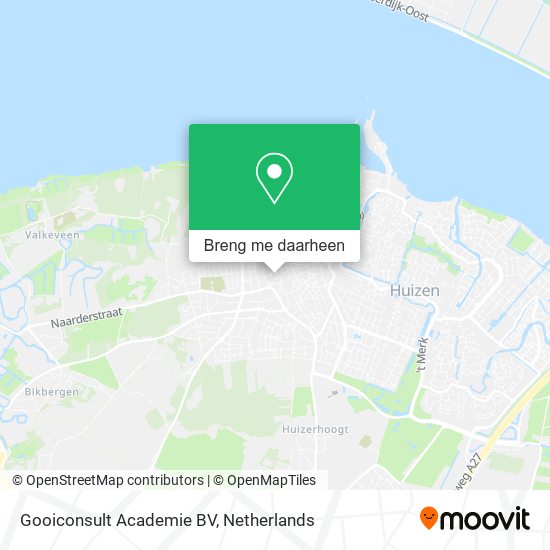 Gooiconsult Academie BV kaart