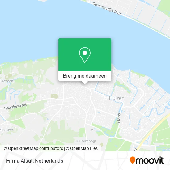 Firma Alsat kaart
