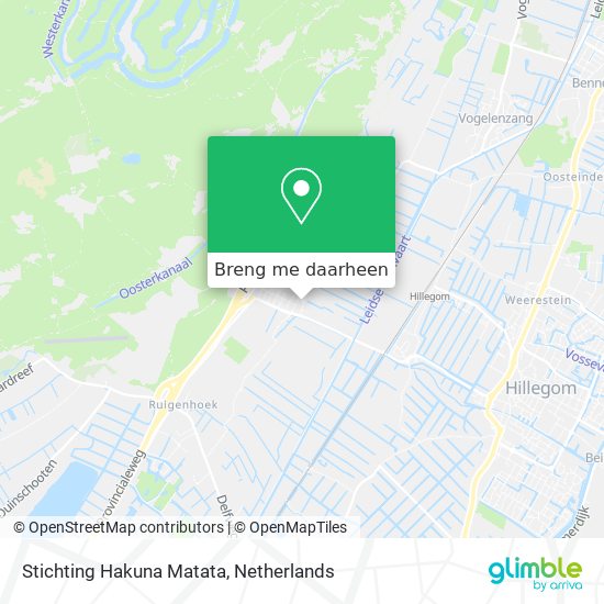 Stichting Hakuna Matata kaart