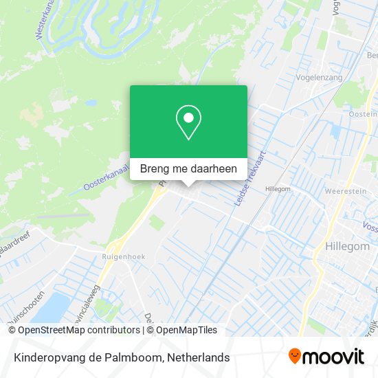 Kinderopvang de Palmboom kaart