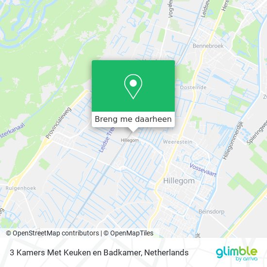 3 Kamers Met Keuken en Badkamer kaart