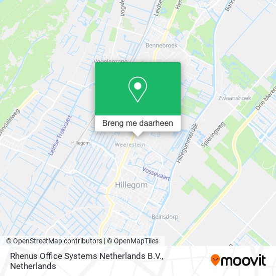 Rhenus Office Systems Netherlands B.V. kaart