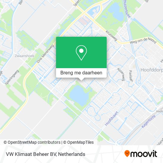 VW Klimaat Beheer BV kaart