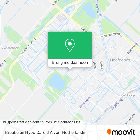 Breukelen Hypo Care d A van kaart