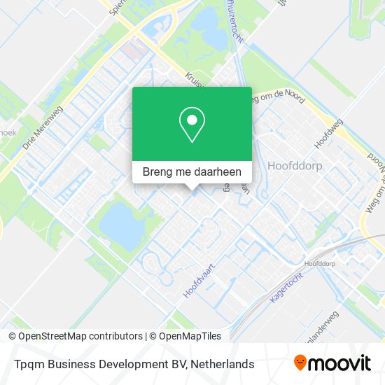 Tpqm Business Development BV kaart