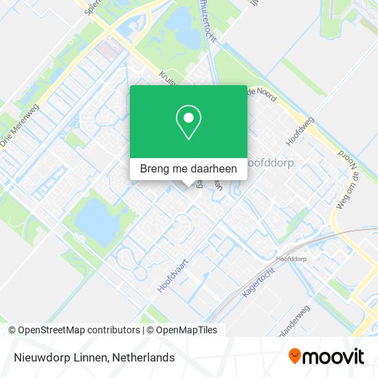 Nieuwdorp Linnen kaart