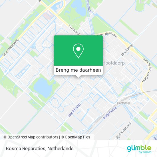 Bosma Reparaties kaart