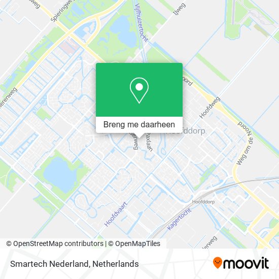 Smartech Nederland kaart