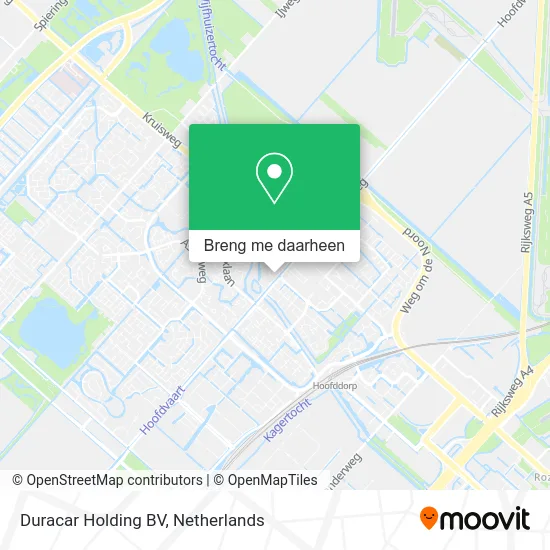 Duracar Holding BV kaart
