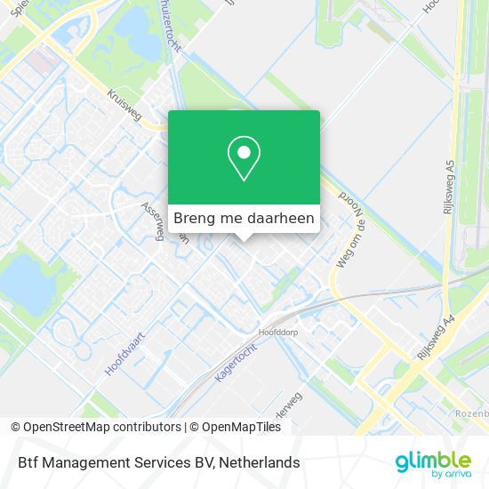 Btf Management Services BV kaart