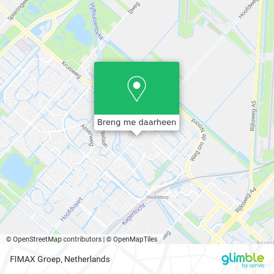 FIMAX Groep kaart