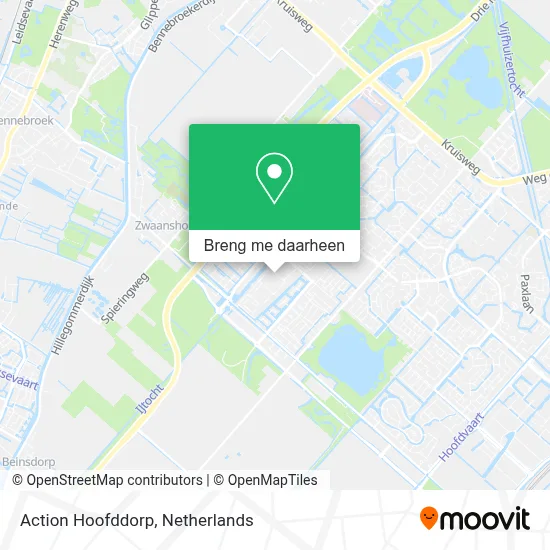 Action Hoofddorp kaart
