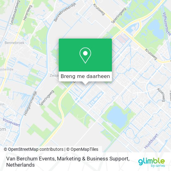 Van Berchum Events, Marketing & Business Support kaart