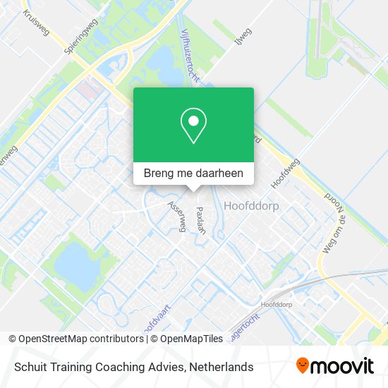 Schuit Training Coaching Advies kaart