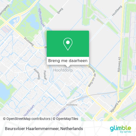 Beursvloer Haarlemmermeer kaart