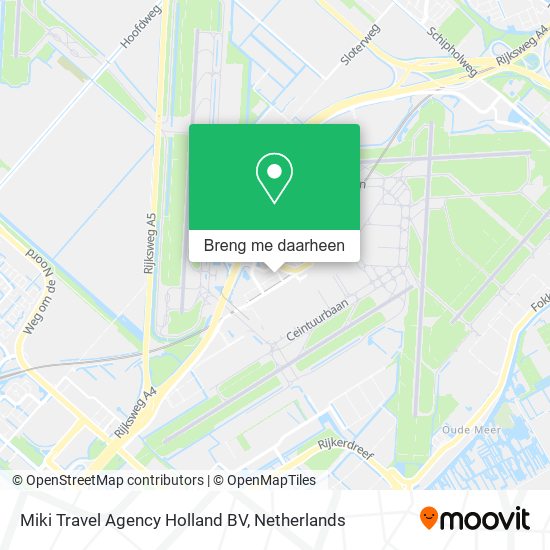 Miki Travel Agency Holland BV kaart