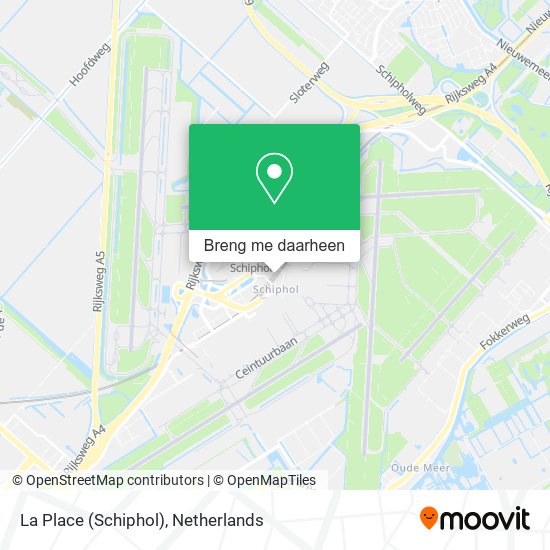 La Place (Schiphol) kaart