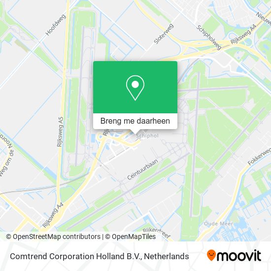 Comtrend Corporation Holland B.V. kaart