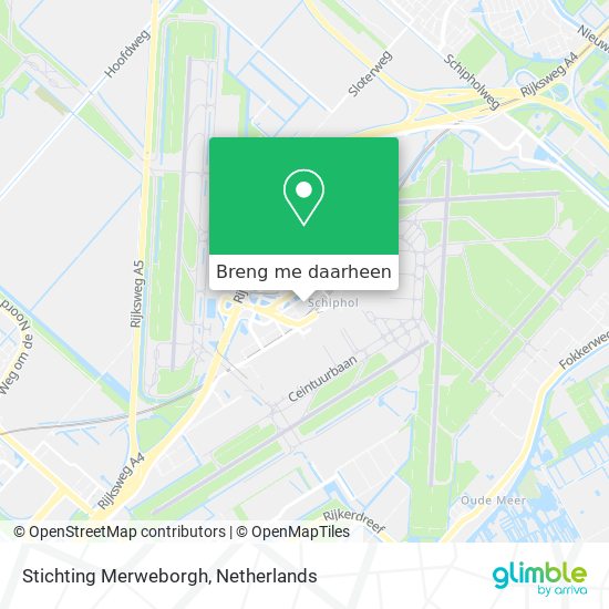Stichting Merweborgh kaart